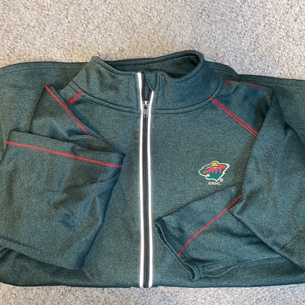 Minnesota Wild NHL Long Sleeve Zip Up